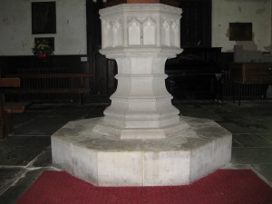 Almeley - Herefordshire - St. Mary - font