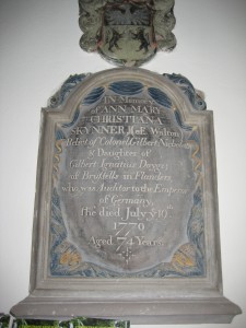 Bishops Frome - Herefordshire - St. Mary - memorial plaque