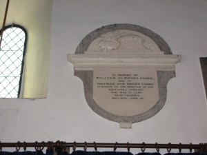 Breinton - Herefordshire - St. Michael - memorial plaque