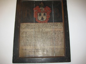 Breinton - Herefordshire - St. Michael - memorial plaque2