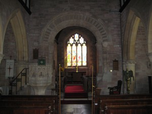 Bridstow - Herefordshire - St. Bridgets interior