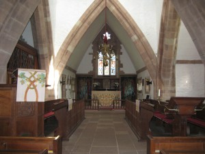 Brockhampton - Herefordshire - All Saints - interior