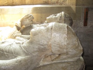 Burghill - Herefordshire - St. Mary - effigy heads