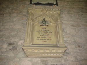 Burghill - Herefordshire - St. Mary - memorial plaque