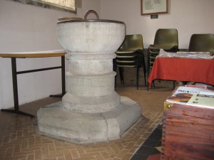 Clehonger - Herefordshire - All Saints - font