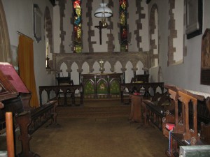 Coddington - Herefordshire - All Saints - interior