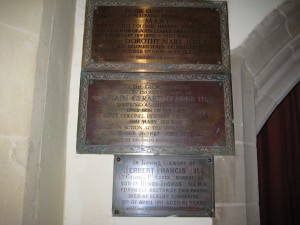 Felton_Herefordshire_St. Michael the Archangel - memorial plaques