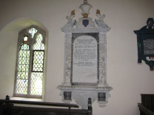Foy - Herefordshire - St. Mary - memorial plaque2