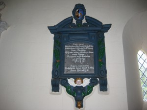 Foy - Herefordshire - St. Mary - memorial plaque3