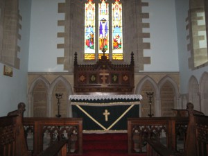 Hardwicke - Herefordshire - Holy Trinity - interior