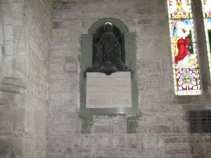 Holme Lacy - Herefordshire - St. Cuthbert - memorial