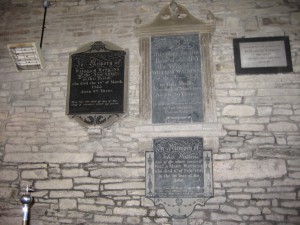 Huntington_(Nr_Kington)_Herefordshire_St_Thomas_a_Becket - Watkins memorial plaque