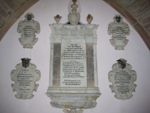 Kings Caple - Herefordshire - St. John the Baptist - memorial plaques