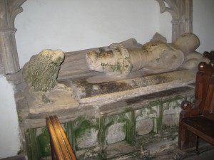 Kings Pyon - Herefordshire - St. Marys - mortimer effigy