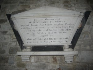 Kington - Herefordshire - St. Mary the Virgin - memorial plaque 3