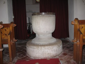 Little Cowarne - Herefordshire - St. Guthlac - font