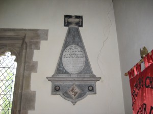 Lugwardine - Herefordshire - St. Peter - memorial 4