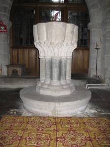 Lyonshall - Herefordshire - St. Michael & All Angels - font