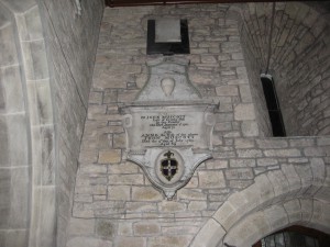 Lyonshall - Herefordshire - St. Michael & All Angels - memorial 2