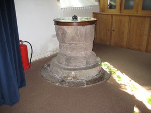 Mansell Lacy - Herefordshire - St. Michael - font