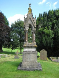 ganarew - herefordshire - St. Swithin - monument