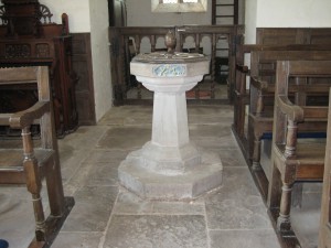 Monnington on Wye - Herefordshire - St. Mary - font