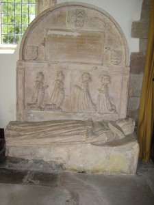 Much Cowarne - Herefordshire - St. Mary the Virgin - effigy