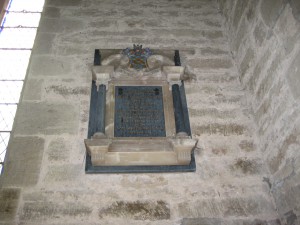 Pembridge - Herefordshire - St. Mary - wall memorial