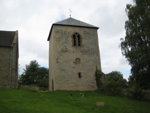 Richards Castle - Herefordshire - St. Bartholomew - exterior - bell tower