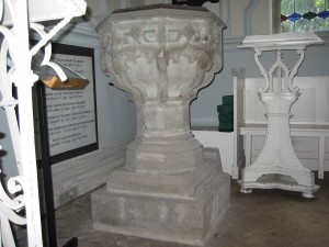 Shobdon - Herefordshire - St. John the Evangelist - victorian font