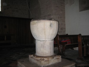 Stanford Bishop - Herefordshire - St. James - font