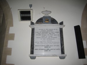 Stoke Lacy - Herefordshire - St. Peter & St. Paul - memorial plaque