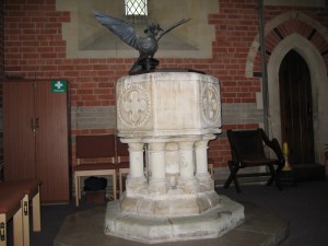Tupsley - Herefordshire - St. Paul - font