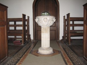 Tyberton - Herefordshire - St. Mary - font