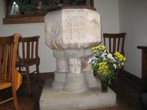 Wellington Heath - Herefordshire - Christ Church - font