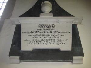 Wellington - Herefordshire - St. Margaret - memorial plaque 6