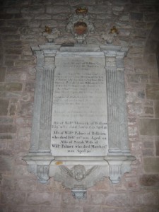 Weston Under Penyard - Herefordshire - St. Lawrence - memorial plaque 2