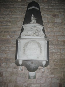 Weston Under Penyard - Herefordshire - St. Lawrence - memorial plaque