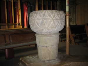 Whitbourne - Herefordshire - St. John the Baptist - font