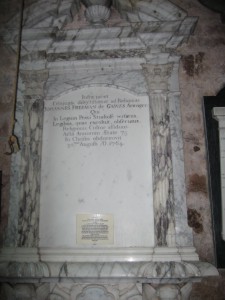 Whitbourne - Herefordshire - St. John the Baptist - memorial plaque