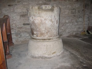 Wormsley - Herefordshire - St. Mary - font
