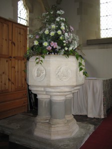 Fromes Hill - Herefordshire - St. Matthews - font