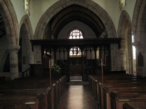 Bosbury- Herefordshire - Holy Trinity - interior