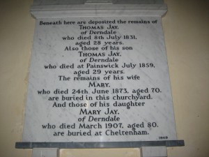Canon Pyon - Herefordshire - St. Lawrence - memorial plaque 3
