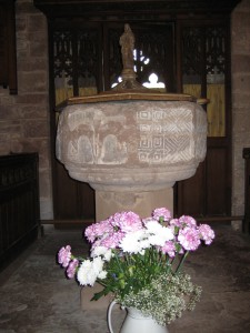 How Caple - Herefordshire - St. Andrew with St. Mary - second font