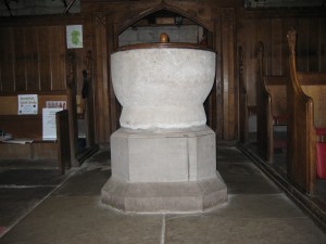 Moccas - Herefordshire - St. Michael & All Angles - font