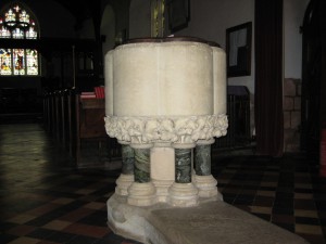 Withington - Herefordshire - St. Peter - font
