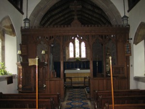 ullingswick - Herefordshire - St. Luke - interior